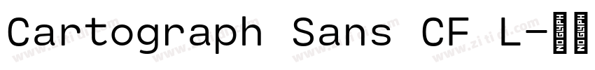 Cartograph Sans CF L字体转换 Cartograph Sans CF L字体转换